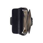 Gucci Horsebit 1955 vintage silver buckle horse bit buckle aged logo canvas patchwork leather trim handbag messenger bag small unisex