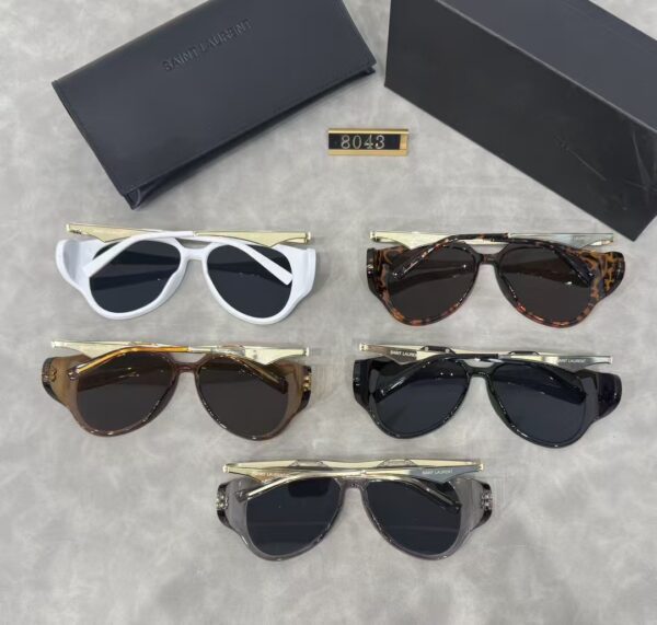 Saint Laurent Vintage Aviator Sunglasses