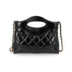 CHANEL 31 NANO MINI SHOPPING BAG BLACK