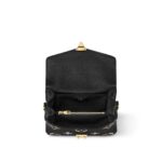 LOUIS VUITTON Pochette Metis EW Women's Small Messenger Bag, Black