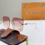 Luxury Rimless Square Sunglasses