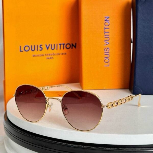 Luxury Round Chain Sunglasses