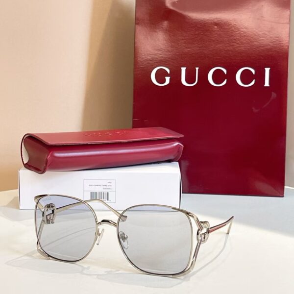 Gucdi Vintage Square Gradient Sunglasses