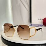 Gucdi Luxury Geometric Square Sunglasses