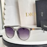 Dior Classic Round Frame Sunglasses – Gradient Lens Edition