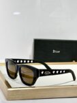 Dior Cannage Cut-Out Square Sunglasses