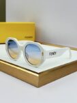Fendi-Inspired Oversized Round Sunglasses – Luxury Statement Eyewear