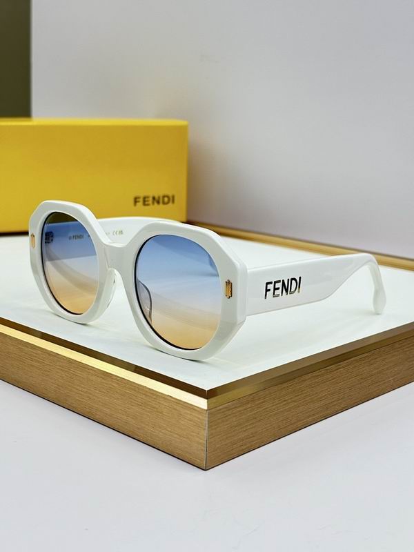 Fendi-Inspired Oversized Round Sunglasses – Luxury Statement Eyewear