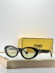 Fendi Retro Oval Sunglasses Fashion Eyewear