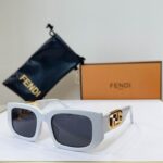 Fendi Vintage-Inspired Square Acetate Shades