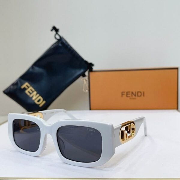 Fendi Vintage-Inspired Square Acetate Shades