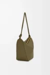 Mini Hammock hobo in classic calfskin Dark Khaki Green