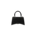 HOURGLASS plus small crocodile embossed handbag