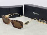 Prada Triangle Logo Cat-Eye Sunglasses