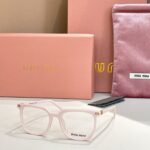 Miu Miu Iconic Square Frame Sunglasses – Luxury Acetate Collection