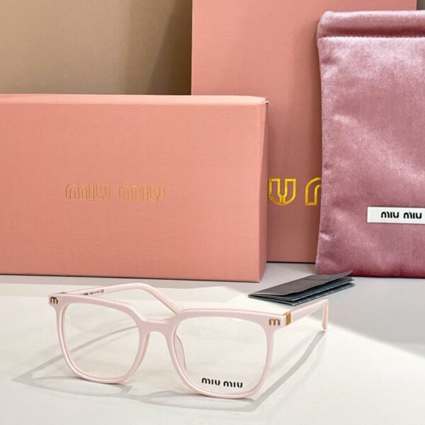 Miu Miu Iconic Square Frame Sunglasses – Luxury Acetate Collection