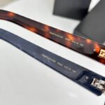 Dior Rimless Gradient Square Sunglasses – Gold Detail Edition