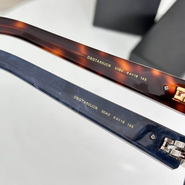 Dior Rimless Gradient Square Sunglasses – Gold Detail Edition