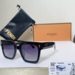 Fendi FE40101I Square Frame Sunglasses