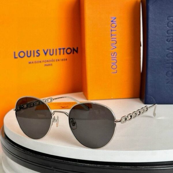 Luxury Round Chain Sunglasses