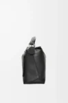 Puzzle bag in classic calfskin Black