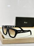 Dior Cannage Cut-Out Square Sunglasses