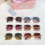 Miu Miu Square Gradient Sunglasses