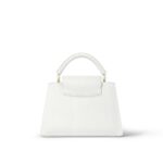 LOUIS VUITTON Capucines BB  Capucines Detachable  Shoulder Bag & Crossbody Bag for Women, White