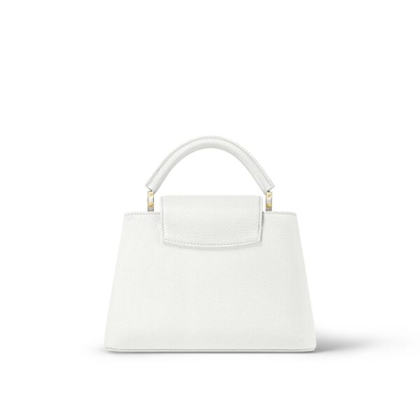 LOUIS VUITTON Capucines BB  Capucines Detachable  Shoulder Bag & Crossbody Bag for Women, White