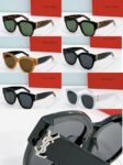 Saint Laurent YSL Elegant Cat-Eye Fashion Sunglasses