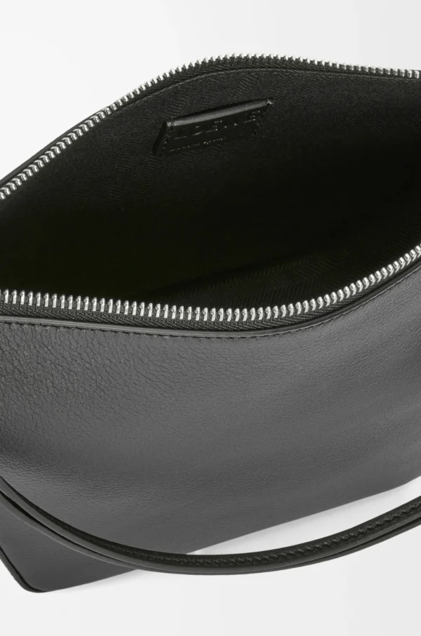 Mini Hammock hobo in classic calfskin Black