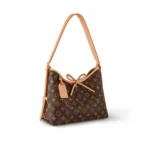 LOUIS VUITTON Carryall PM Classic Monogram All-Over Print Shopping Bag  Convertible Handbag, Shoulder Bag, Tote Bag, Small, Women's, Brown