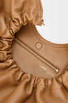Medium Squeeze bag in mellow nappa lambskin Oak