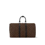 LOUIS VUITTON Keepall 45 Classic Monogram Adjustable Shoulder Strap Travel Bag