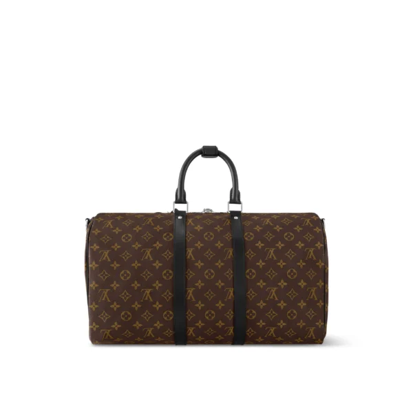 LOUIS VUITTON Keepall 45 Classic Monogram Adjustable Shoulder Strap Travel Bag
