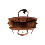 Hermès Birkin 25 with gold-plated hardware, fully hand-stitched togo