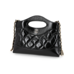 CHANEL 31 NANO MINI SHOPPING BAG BLACK