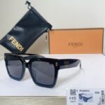 Fendi FE40101I Square Frame Sunglasses