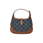JACKIE 1961  MINI SHOULDER BAG gray-blue color blocking