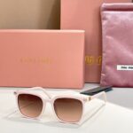 Miu Miu Iconic Square Frame Sunglasses – Luxury Acetate Collection