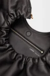 Medium Squeeze bag in mellow nappa lambskin Black
