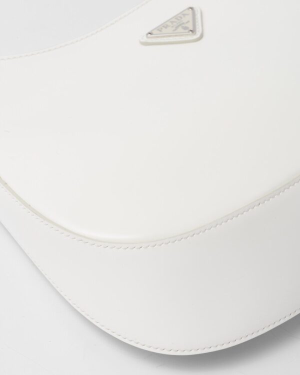 Prada Cleo Glossy Leather Shoulder Bag