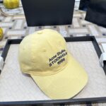 Luxury designer retro letter baseball cap embroidered unisex adjustable dad cap