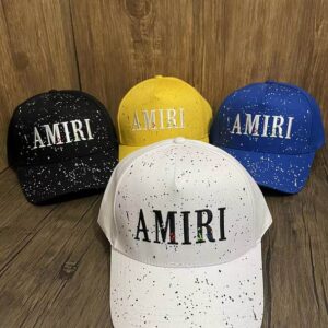 Luxury designer spotted print baseball cap with embroidered letters for both men and women, fashionable street casual hat