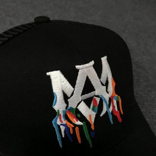 Luxury designer retro letter baseball cap, men's and women's sports adjustable fashion cap