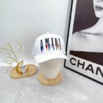 Luxury designer retro letter baseball cap, men's and women's sports adjustable fashion cap