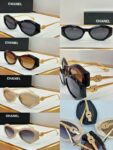 Chanel Oversized Geometric Frame Sunglasses