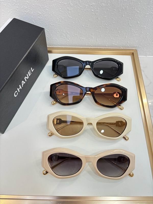 Chanel Oversized Geometric Frame Sunglasses
