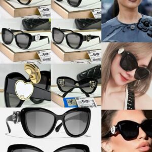 Chanel Heart Emblem Cat-Eye Sunglasses – Luxury Edition