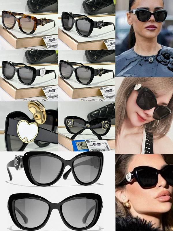 Chanel Heart Emblem Cat-Eye Sunglasses – Luxury Edition